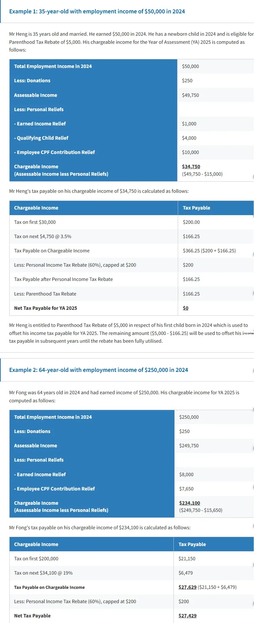 personal tax calculator